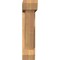 Ekena Millwork Traditional Slat Smooth Bracket w/ Offset Brace, Western Red Cedar, 5 1/2"W x 24"D x 24"H BKT0604X24X24TRA06SWR - alternate 4